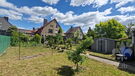 Hausansicht Garten