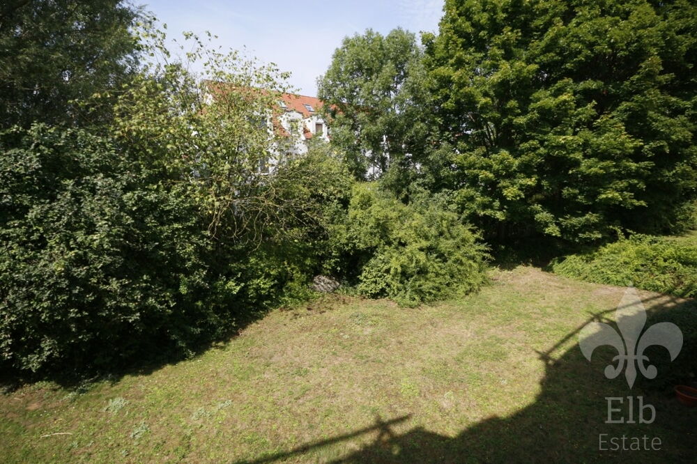 Balkonblick ins Grüne