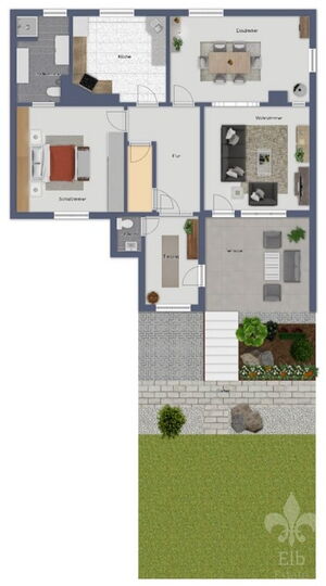 Grundriss Erdgeschoss